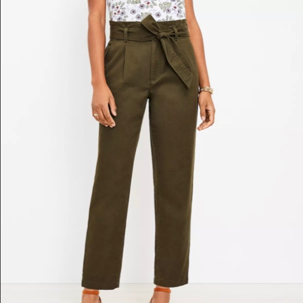 Paper Bag Dress Pant